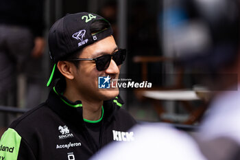 2024-07-25 - ZHOU Guanyu (chi), Stake F1 Team Kick Sauber C44, portrait during the Formula 1 Rolex Belgian Grand Prix 2024, 14th round of the 2024 Formula One World Championship from July 26 to 28, 2024 on the Circuit de Spa-Francorchamps, in Stavelot, Belgium - F1 - BELGIAN GRAND PRIX 2024 - FORMULA 1 - MOTORS