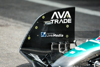 2024-07-25 - Aston Martin F1 Team AMR23, mechanical detail of sensors for flexi wings, on the front wing during the Formula 1 Rolex Belgian Grand Prix 2024, 14th round of the 2024 Formula One World Championship from July 26 to 28, 2024 on the Circuit de Spa-Francorchamps, in Stavelot, Belgium - F1 - BELGIAN GRAND PRIX 2024 - FORMULA 1 - MOTORS