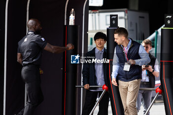 2024-07-25 - TSUNODA Yuki (jap), Visa Cash App RB F1 Team VCARB 01, portrait during the Formula 1 Rolex Belgian Grand Prix 2024, 14th round of the 2024 Formula One World Championship from July 26 to 28, 2024 on the Circuit de Spa-Francorchamps, in Stavelot, Belgium - F1 - BELGIAN GRAND PRIX 2024 - FORMULA 1 - MOTORS