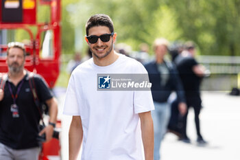 2024-07-25 - OCON Esteban (fra), Alpine F1 Team A524, portrait during the Formula 1 Rolex Belgian Grand Prix 2024, 14th round of the 2024 Formula One World Championship from July 26 to 28, 2024 on the Circuit de Spa-Francorchamps, in Stavelot, Belgium - F1 - BELGIAN GRAND PRIX 2024 - FORMULA 1 - MOTORS