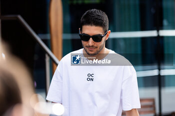 2024-07-25 - OCON Esteban (fra), Alpine F1 Team A524, portrait during the Formula 1 Rolex Belgian Grand Prix 2024, 14th round of the 2024 Formula One World Championship from July 26 to 28, 2024 on the Circuit de Spa-Francorchamps, in Stavelot, Belgium - F1 - BELGIAN GRAND PRIX 2024 - FORMULA 1 - MOTORS