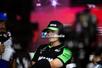 2024-07-25 - BOTTAS Valtteri (fin), Stake F1 Team Kick Sauber C44, portrait press conference during the Formula 1 Rolex Belgian Grand Prix 2024, 14th round of the 2024 Formula One World Championship from July 26 to 28, 2024 on the Circuit de Spa-Francorchamps, in Stavelot, Belgium - F1 - BELGIAN GRAND PRIX 2024 - FORMULA 1 - MOTORS