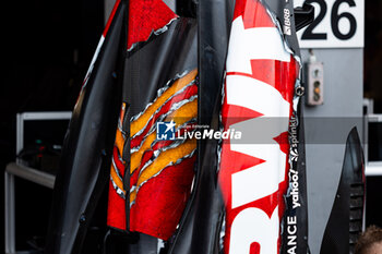 2024-07-25 - Alpine F1 Team A524, mechanical detail during the Formula 1 Rolex Belgian Grand Prix 2024, 14th round of the 2024 Formula One World Championship from July 26 to 28, 2024 on the Circuit de Spa-Francorchamps, in Stavelot, Belgium - F1 - BELGIAN GRAND PRIX 2024 - FORMULA 1 - MOTORS