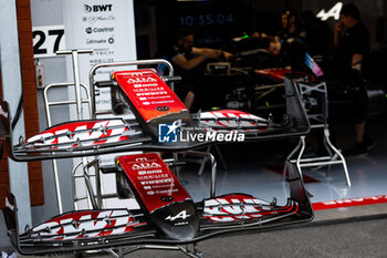 2024-07-25 - Alpine F1 Team A524, mechanical detail during the Formula 1 Rolex Belgian Grand Prix 2024, 14th round of the 2024 Formula One World Championship from July 26 to 28, 2024 on the Circuit de Spa-Francorchamps, in Stavelot, Belgium - F1 - BELGIAN GRAND PRIX 2024 - FORMULA 1 - MOTORS