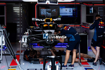 2024-07-25 - Red Bull Racing ambiance during the Formula 1 Rolex Belgian Grand Prix 2024, 14th round of the 2024 Formula One World Championship from July 26 to 28, 2024 on the Circuit de Spa-Francorchamps, in Stavelot, Belgium - F1 - BELGIAN GRAND PRIX 2024 - FORMULA 1 - MOTORS