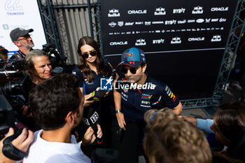 2024-07-25 - PEREZ Sergio (mex), Red Bull Racing RB20, portrait during the Formula 1 Rolex Belgian Grand Prix 2024, 14th round of the 2024 Formula One World Championship from July 26 to 28, 2024 on the Circuit de Spa-Francorchamps, in Stavelot, Belgium - F1 - BELGIAN GRAND PRIX 2024 - FORMULA 1 - MOTORS