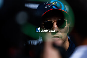 2024-07-25 - PEREZ Sergio (mex), Red Bull Racing RB20, portrait during the Formula 1 Rolex Belgian Grand Prix 2024, 14th round of the 2024 Formula One World Championship from July 26 to 28, 2024 on the Circuit de Spa-Francorchamps, in Stavelot, Belgium - F1 - BELGIAN GRAND PRIX 2024 - FORMULA 1 - MOTORS