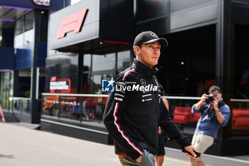 2024-07-25 - RUSSELL George (gbr), Mercedes AMG F1 Team W15, portrait during the Formula 1 Rolex Belgian Grand Prix 2024, 14th round of the 2024 Formula One World Championship from July 26 to 28, 2024 on the Circuit de Spa-Francorchamps, in Stavelot, Belgium - F1 - BELGIAN GRAND PRIX 2024 - FORMULA 1 - MOTORS