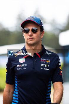 2024-07-25 - PEREZ Sergio (mex), Red Bull Racing RB20, portrait during the Formula 1 Rolex Belgian Grand Prix 2024, 14th round of the 2024 Formula One World Championship from July 26 to 28, 2024 on the Circuit de Spa-Francorchamps, in Stavelot, Belgium - F1 - BELGIAN GRAND PRIX 2024 - FORMULA 1 - MOTORS