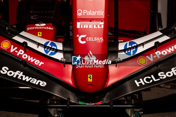 2024-07-25 - Scuderia Ferrari SF-24, mechanical detail during the Formula 1 Rolex Belgian Grand Prix 2024, 14th round of the 2024 Formula One World Championship from July 26 to 28, 2024 on the Circuit de Spa-Francorchamps, in Stavelot, Belgium - F1 - BELGIAN GRAND PRIX 2024 - FORMULA 1 - MOTORS