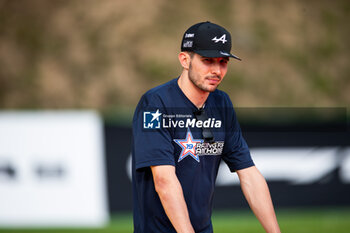 2024-07-25 - OCON Esteban (fra), Alpine F1 Team A524, portrait during the Formula 1 Rolex Belgian Grand Prix 2024, 14th round of the 2024 Formula One World Championship from July 26 to 28, 2024 on the Circuit de Spa-Francorchamps, in Stavelot, Belgium - F1 - BELGIAN GRAND PRIX 2024 - FORMULA 1 - MOTORS