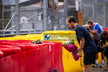 2024-07-25 - Anthoine Hubert memorial, GASLY Pierre (fra), Alpine F1 Team A524, portrait during the Formula 1 Rolex Belgian Grand Prix 2024, 14th round of the 2024 Formula One World Championship from July 26 to 28, 2024 on the Circuit de Spa-Francorchamps, in Stavelot, Belgium - F1 - BELGIAN GRAND PRIX 2024 - FORMULA 1 - MOTORS