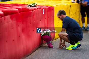 2024-07-25 - Anthoine Hubert memorial, GASLY Pierre (fra), Alpine F1 Team A524, portrait during the Formula 1 Rolex Belgian Grand Prix 2024, 14th round of the 2024 Formula One World Championship from July 26 to 28, 2024 on the Circuit de Spa-Francorchamps, in Stavelot, Belgium - F1 - BELGIAN GRAND PRIX 2024 - FORMULA 1 - MOTORS