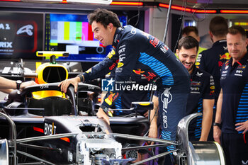 2024-07-25 - PEREZ Sergio (mex), Red Bull Racing RB20, portrait during the Formula 1 Rolex Belgian Grand Prix 2024, 14th round of the 2024 Formula One World Championship from July 26 to 28, 2024 on the Circuit de Spa-Francorchamps, in Stavelot, Belgium - F1 - BELGIAN GRAND PRIX 2024 - FORMULA 1 - MOTORS