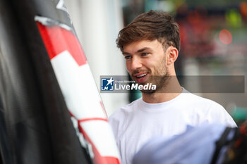 2024-07-25 - GASLY Pierre (fra), Alpine F1 Team A524, portrait during the Formula 1 Rolex Belgian Grand Prix 2024, 14th round of the 2024 Formula One World Championship from July 26 to 28, 2024 on the Circuit de Spa-Francorchamps, in Stavelot, Belgium - F1 - BELGIAN GRAND PRIX 2024 - FORMULA 1 - MOTORS