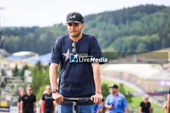 2024-07-25 - OCON Esteban (fra), Alpine F1 Team A524, portrait during the Formula 1 Rolex Belgian Grand Prix 2024, 14th round of the 2024 Formula One World Championship from July 26 to 28, 2024 on the Circuit de Spa-Francorchamps, in Stavelot, Belgium - F1 - BELGIAN GRAND PRIX 2024 - FORMULA 1 - MOTORS