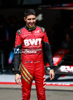 2024-07-25 - OCON Esteban (fra), Alpine F1 Team A524, portrait during the Formula 1 Rolex Belgian Grand Prix 2024, 14th round of the 2024 Formula One World Championship from July 26 to 28, 2024 on the Circuit de Spa-Francorchamps, in Stavelot, Belgium - F1 - BELGIAN GRAND PRIX 2024 - FORMULA 1 - MOTORS