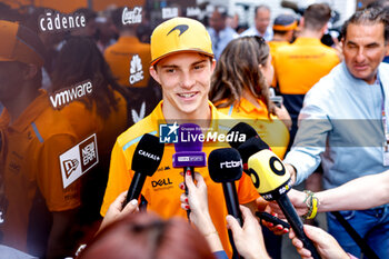 2024-07-25 - PIASTRI Oscar (aus), McLaren F1 Team MCL38, portrait during the Formula 1 Rolex Belgian Grand Prix 2024, 14th round of the 2024 Formula One World Championship from July 26 to 28, 2024 on the Circuit de Spa-Francorchamps, in Stavelot, Belgium - F1 - BELGIAN GRAND PRIX 2024 - FORMULA 1 - MOTORS