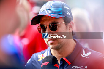 2024-07-25 - PEREZ Sergio (mex), Red Bull Racing RB20, portrait during the Formula 1 Rolex Belgian Grand Prix 2024, 14th round of the 2024 Formula One World Championship from July 26 to 28, 2024 on the Circuit de Spa-Francorchamps, in Stavelot, Belgium - F1 - BELGIAN GRAND PRIX 2024 - FORMULA 1 - MOTORS