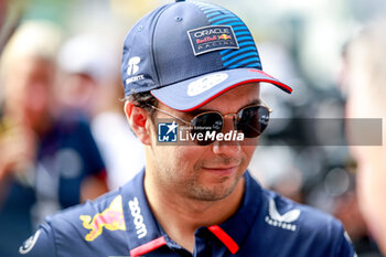 2024-07-25 - PEREZ Sergio (mex), Red Bull Racing RB20, portrait during the Formula 1 Rolex Belgian Grand Prix 2024, 14th round of the 2024 Formula One World Championship from July 26 to 28, 2024 on the Circuit de Spa-Francorchamps, in Stavelot, Belgium - F1 - BELGIAN GRAND PRIX 2024 - FORMULA 1 - MOTORS