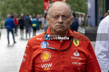 2024-07-25 - Frederic Vasseur - OUTFITS PILOT - FORMULA 1 - FORMULA 1 - MOTORS