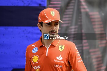 2024-07-25 - FORMULA 1 Hungarian Grand Prix 2024 FP3 19-21 luglio 2024 - Charles Leclerc - OUTFITS PILOT - FORMULA 1 - FORMULA 1 - MOTORS