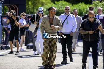 2024-07-25 - Formula 1 Gran Premio dell'Emilia-Romagna 2024 RACE 19 maggio.Lewis Hamilton - OUTFITS PILOT - FORMULA 1 - FORMULA 1 - MOTORS