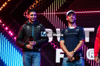 2024-07-27 - OCON Esteban (fra), Alpine F1 Team A524, GASLY Pierre (fra), Alpine F1 Team A524, portrait, during the Formula 1 Rolex Belgian Grand Prix 2024, 14th round of the 2024 Formula One World Championship from July 26 to 28, 2024 on the Circuit de Spa-Francorchamps, in Stavelot, Belgium - F1 - BELGIAN GRAND PRIX 2024 - FORMULA 1 - MOTORS