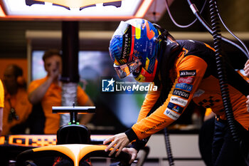 2024-07-27 - PIASTRI Oscar (aus), McLaren F1 Team MCL38, portrait during the Formula 1 Rolex Belgian Grand Prix 2024, 14th round of the 2024 Formula One World Championship from July 26 to 28, 2024 on the Circuit de Spa-Francorchamps, in Stavelot, Belgium - F1 - BELGIAN GRAND PRIX 2024 - FORMULA 1 - MOTORS