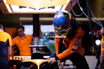 2024-07-27 - PIASTRI Oscar (aus), McLaren F1 Team MCL38, portrait during the Formula 1 Rolex Belgian Grand Prix 2024, 14th round of the 2024 Formula One World Championship from July 26 to 28, 2024 on the Circuit de Spa-Francorchamps, in Stavelot, Belgium - F1 - BELGIAN GRAND PRIX 2024 - FORMULA 1 - MOTORS