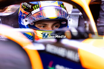 2024-07-27 - PIASTRI Oscar (aus), McLaren F1 Team MCL38, portrait during the Formula 1 Rolex Belgian Grand Prix 2024, 14th round of the 2024 Formula One World Championship from July 26 to 28, 2024 on the Circuit de Spa-Francorchamps, in Stavelot, Belgium - F1 - BELGIAN GRAND PRIX 2024 - FORMULA 1 - MOTORS