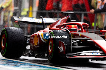 2024-07-27 - 16 LECLERC Charles (mco), Scuderia Ferrari SF-24, action during the Formula 1 Rolex Belgian Grand Prix 2024, 14th round of the 2024 Formula One World Championship from July 26 to 28, 2024 on the Circuit de Spa-Francorchamps, in Stavelot, Belgium - F1 - BELGIAN GRAND PRIX 2024 - FORMULA 1 - MOTORS