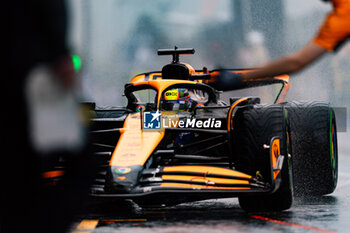 2024-07-27 - 81 PIASTRI Oscar (aus), McLaren F1 Team MCL38, action during the Formula 1 Rolex Belgian Grand Prix 2024, 14th round of the 2024 Formula One World Championship from July 26 to 28, 2024 on the Circuit de Spa-Francorchamps, in Stavelot, Belgium - F1 - BELGIAN GRAND PRIX 2024 - FORMULA 1 - MOTORS