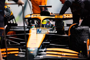 2024-07-27 - 81 PIASTRI Oscar (aus), McLaren F1 Team MCL38, action during the Formula 1 Rolex Belgian Grand Prix 2024, 14th round of the 2024 Formula One World Championship from July 26 to 28, 2024 on the Circuit de Spa-Francorchamps, in Stavelot, Belgium - F1 - BELGIAN GRAND PRIX 2024 - FORMULA 1 - MOTORS