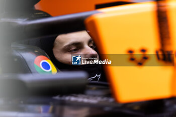 2024-07-27 - PIASTRI Oscar (aus), McLaren F1 Team MCL38, portrait during the Formula 1 Rolex Belgian Grand Prix 2024, 14th round of the 2024 Formula One World Championship from July 26 to 28, 2024 on the Circuit de Spa-Francorchamps, in Stavelot, Belgium - F1 - BELGIAN GRAND PRIX 2024 - FORMULA 1 - MOTORS