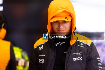 2024-07-27 - NORRIS Lando (gbr), McLaren F1 Team MCL38, portrait during the Formula 1 Rolex Belgian Grand Prix 2024, 14th round of the 2024 Formula One World Championship from July 26 to 28, 2024 on the Circuit de Spa-Francorchamps, in Stavelot, Belgium - F1 - BELGIAN GRAND PRIX 2024 - FORMULA 1 - MOTORS