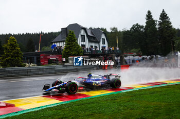 2024-07-27 - 22 TSUNODA Yuki (jap), Visa Cash App RB F1 Team VCARB 01, action during the Formula 1 Rolex Belgian Grand Prix 2024, 14th round of the 2024 Formula One World Championship from July 26 to 28, 2024 on the Circuit de Spa-Francorchamps, in Stavelot, Belgium - F1 - BELGIAN GRAND PRIX 2024 - FORMULA 1 - MOTORS