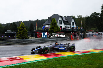 2024-07-27 - 23 ALBON Alexander (tha), Williams Racing FW45, action during the Formula 1 Rolex Belgian Grand Prix 2024, 14th round of the 2024 Formula One World Championship from July 26 to 28, 2024 on the Circuit de Spa-Francorchamps, in Stavelot, Belgium - F1 - BELGIAN GRAND PRIX 2024 - FORMULA 1 - MOTORS