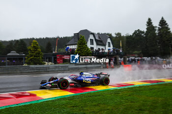 2024-07-27 - 22 TSUNODA Yuki (jap), Visa Cash App RB F1 Team VCARB 01, action during the Formula 1 Rolex Belgian Grand Prix 2024, 14th round of the 2024 Formula One World Championship from July 26 to 28, 2024 on the Circuit de Spa-Francorchamps, in Stavelot, Belgium - F1 - BELGIAN GRAND PRIX 2024 - FORMULA 1 - MOTORS