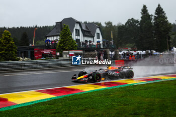 2024-07-27 - 01 VERSTAPPEN Max (nld), Red Bull Racing RB20, action during the Formula 1 Rolex Belgian Grand Prix 2024, 14th round of the 2024 Formula One World Championship from July 26 to 28, 2024 on the Circuit de Spa-Francorchamps, in Stavelot, Belgium - F1 - BELGIAN GRAND PRIX 2024 - FORMULA 1 - MOTORS