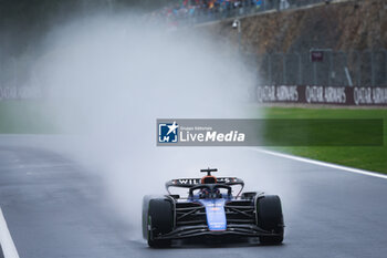 2024-07-27 - 23 ALBON Alexander (tha), Williams Racing FW45, action during the Formula 1 Rolex Belgian Grand Prix 2024, 14th round of the 2024 Formula One World Championship from July 26 to 28, 2024 on the Circuit de Spa-Francorchamps, in Stavelot, Belgium - F1 - BELGIAN GRAND PRIX 2024 - FORMULA 1 - MOTORS