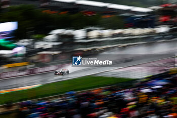 2024-07-27 - 27 HULKENBERG Nico (ger), Haas F1 Team VF-24 Ferrari, action during the Formula 1 Rolex Belgian Grand Prix 2024, 14th round of the 2024 Formula One World Championship from July 26 to 28, 2024 on the Circuit de Spa-Francorchamps, in Stavelot, Belgium - F1 - BELGIAN GRAND PRIX 2024 - FORMULA 1 - MOTORS