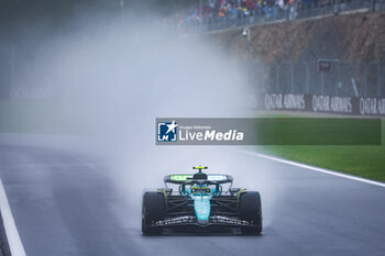 2024-07-27 - 14 ALONSO Fernando (spa), Aston Martin F1 Team AMR24, action during the Formula 1 Rolex Belgian Grand Prix 2024, 14th round of the 2024 Formula One World Championship from July 26 to 28, 2024 on the Circuit de Spa-Francorchamps, in Stavelot, Belgium - F1 - BELGIAN GRAND PRIX 2024 - FORMULA 1 - MOTORS