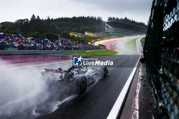 2024-07-27 - 44 HAMILTON Lewis (gbr), Mercedes AMG F1 Team W15, action during the Formula 1 Rolex Belgian Grand Prix 2024, 14th round of the 2024 Formula One World Championship from July 26 to 28, 2024 on the Circuit de Spa-Francorchamps, in Stavelot, Belgium - F1 - BELGIAN GRAND PRIX 2024 - FORMULA 1 - MOTORS