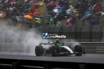 2024-07-27 - 44 HAMILTON Lewis (gbr), Mercedes AMG F1 Team W15, action during the Formula 1 Rolex Belgian Grand Prix 2024, 14th round of the 2024 Formula One World Championship from July 26 to 28, 2024 on the Circuit de Spa-Francorchamps, in Stavelot, Belgium - F1 - BELGIAN GRAND PRIX 2024 - FORMULA 1 - MOTORS