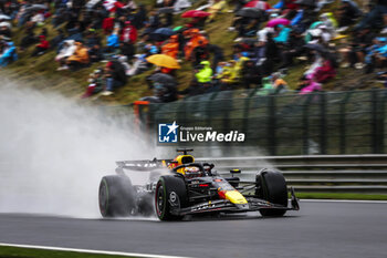 2024-07-27 - 01 VERSTAPPEN Max (nld), Red Bull Racing RB20, action during the Formula 1 Rolex Belgian Grand Prix 2024, 14th round of the 2024 Formula One World Championship from July 26 to 28, 2024 on the Circuit de Spa-Francorchamps, in Stavelot, Belgium - F1 - BELGIAN GRAND PRIX 2024 - FORMULA 1 - MOTORS