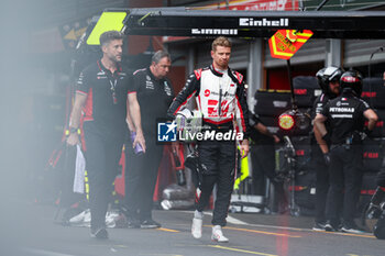 2024-07-27 - HULKENBERG Nico (ger), Haas F1 Team VF-24 Ferrari, portrait during the Formula 1 Rolex Belgian Grand Prix 2024, 14th round of the 2024 Formula One World Championship from July 26 to 28, 2024 on the Circuit de Spa-Francorchamps, in Stavelot, Belgium - F1 - BELGIAN GRAND PRIX 2024 - FORMULA 1 - MOTORS