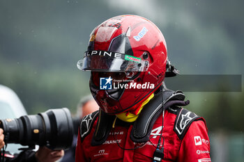 2024-07-27 - OCON Esteban (fra), Alpine F1 Team A524, portrait during the Formula 1 Rolex Belgian Grand Prix 2024, 14th round of the 2024 Formula One World Championship from July 26 to 28, 2024 on the Circuit de Spa-Francorchamps, in Stavelot, Belgium - F1 - BELGIAN GRAND PRIX 2024 - FORMULA 1 - MOTORS