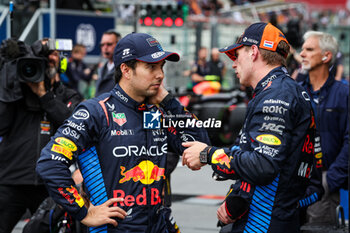 2024-07-27 - PEREZ Sergio (mex), Red Bull Racing RB20, VERSTAPPEN Max (ned), Red Bull Racing RB20, portrait, during the Formula 1 Rolex Belgian Grand Prix 2024, 14th round of the 2024 Formula One World Championship from July 26 to 28, 2024 on the Circuit de Spa-Francorchamps, in Stavelot, Belgium - F1 - BELGIAN GRAND PRIX 2024 - FORMULA 1 - MOTORS