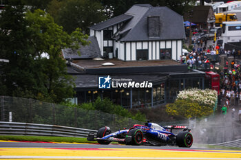 2024-07-27 - 03 RICCIARDO Daniel (aus), Visa Cash App RB F1 Team VCARB 01, action during the Formula 1 Rolex Belgian Grand Prix 2024, 14th round of the 2024 Formula One World Championship from July 26 to 28, 2024 on the Circuit de Spa-Francorchamps, in Stavelot, Belgium - F1 - BELGIAN GRAND PRIX 2024 - FORMULA 1 - MOTORS